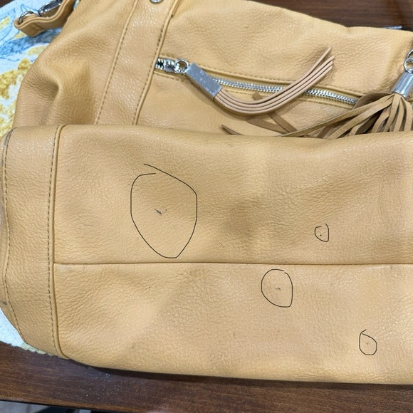 Steve Madden gold used bag - Picture 10 of 12